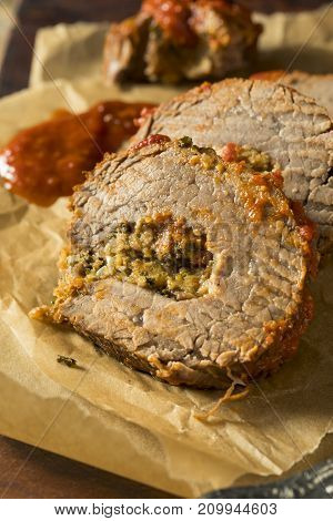 Rustic Italian Homemade Beef Braciole