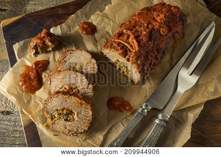 Rustic Italian Homemade Beef Braciole