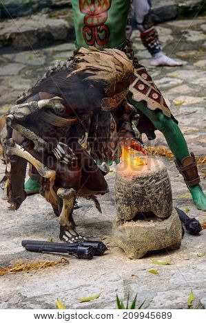 Mayan People In Mexico