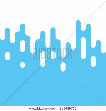Dynamic vector background. Flat rounded lines. Abstract lines and drops. Milk background. Transition. Flat style.