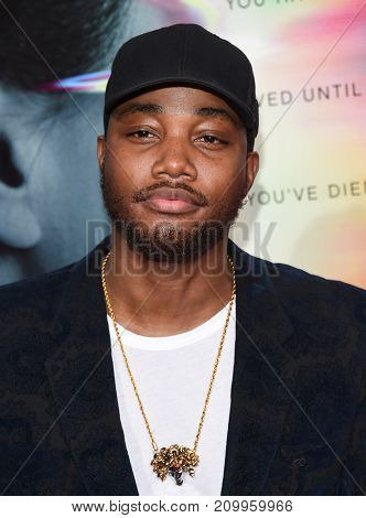 LOS ANGELES - SEP 27:  Leon Thomas arrives for the 'Flatliners' World Premiere on September 27, 2017 in Los Angeles, CA