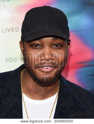 LOS ANGELES - SEP 27:  Leon Thomas arrives for the 'Flatliners' World Premiere on September 27, 2017 in Los Angeles, CA