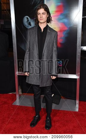 LOS ANGELES - SEP 27:  Borns arrives for the 'Flatliners' World Premiere on September 27, 2017 in Los Angeles, CA