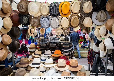 Market In Otavalo, Ecuador