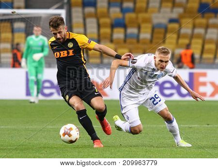 Uefa Europa League: Fc Dynamo Kyiv V Young Boys