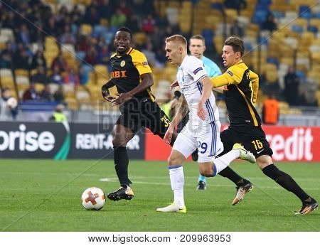 Uefa Europa League: Fc Dynamo Kyiv V Young Boys