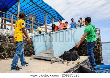 Baltra Island Of Galapagos Islands