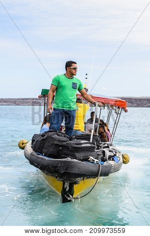 Baltra Island Of Galapagos Islands