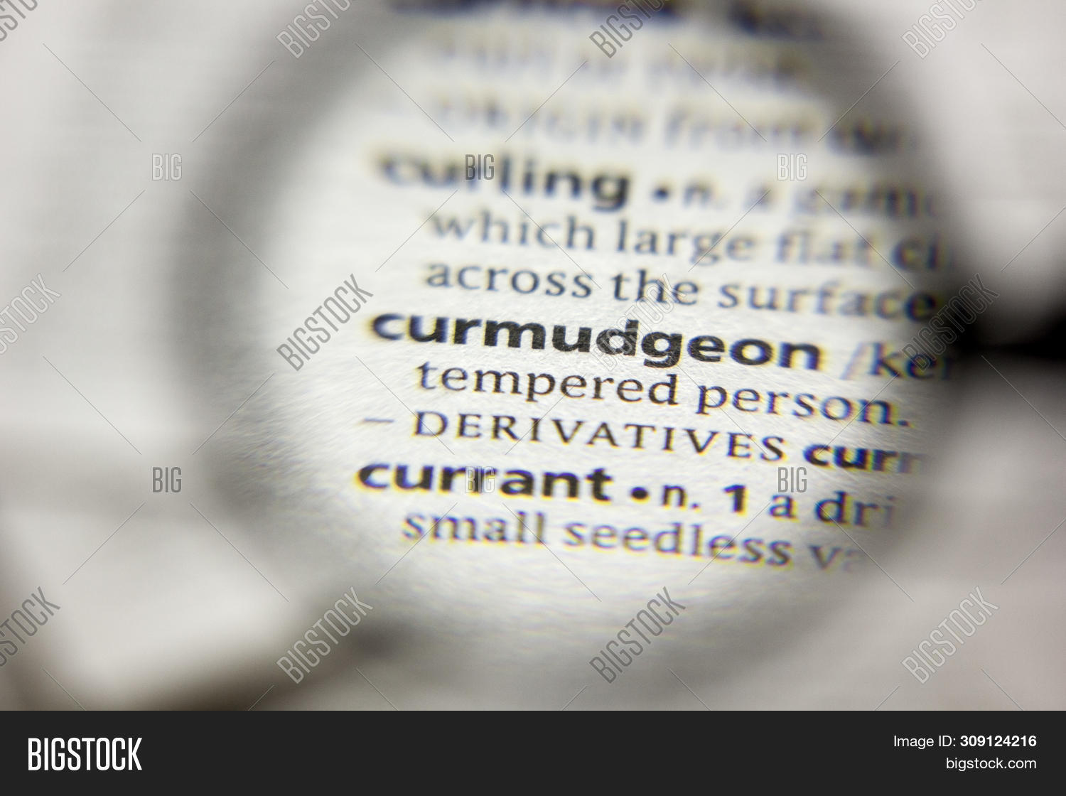 Word Phrase Curmudgeon Image & Photo (Free Trial) Bigstock