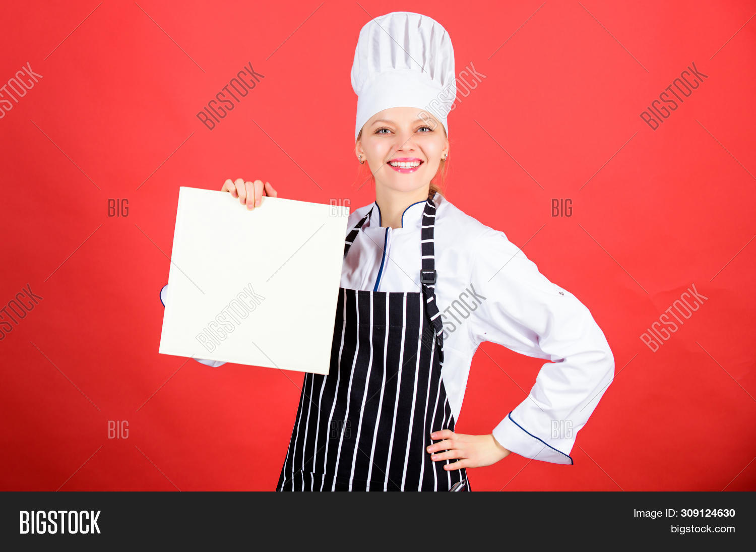 Woman Cook Hat Apron. Image & Photo (Free Trial) Bigstock
