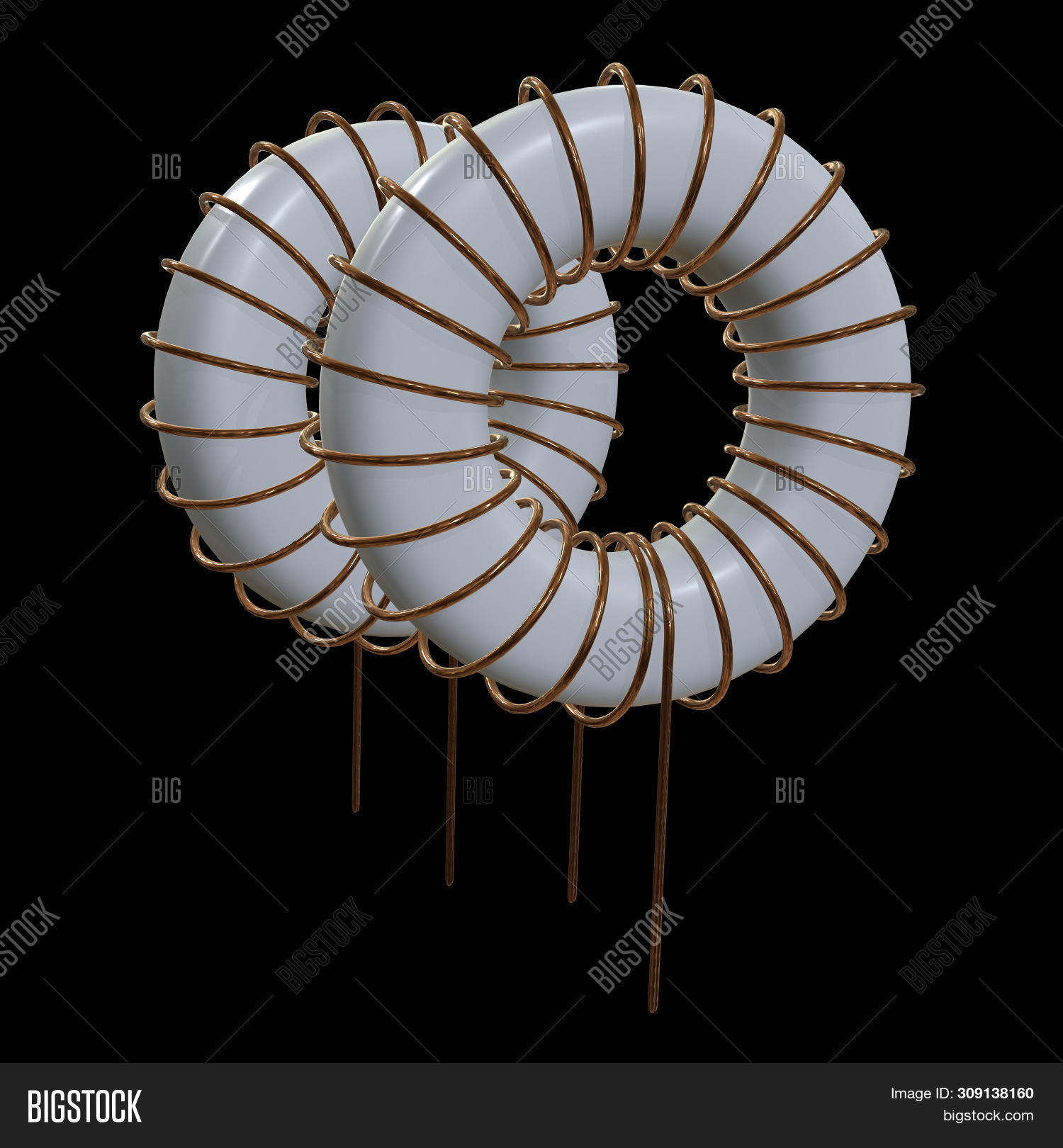 Toroidal Coil Inductor Image & Photo (Free Trial) | Bigstock