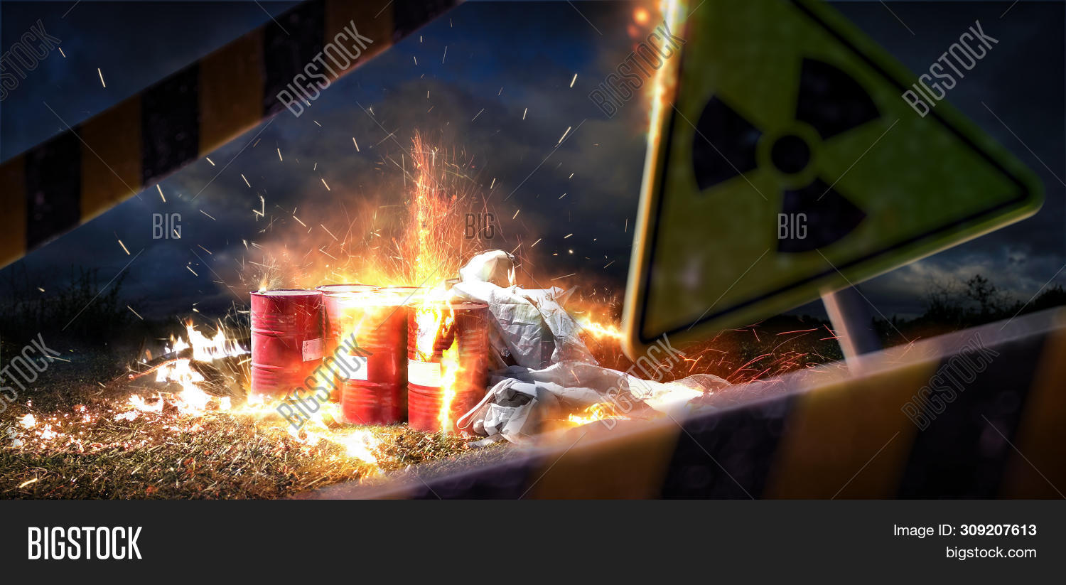 Radiation Explosion Image & Photo (Free Trial) Bigstock