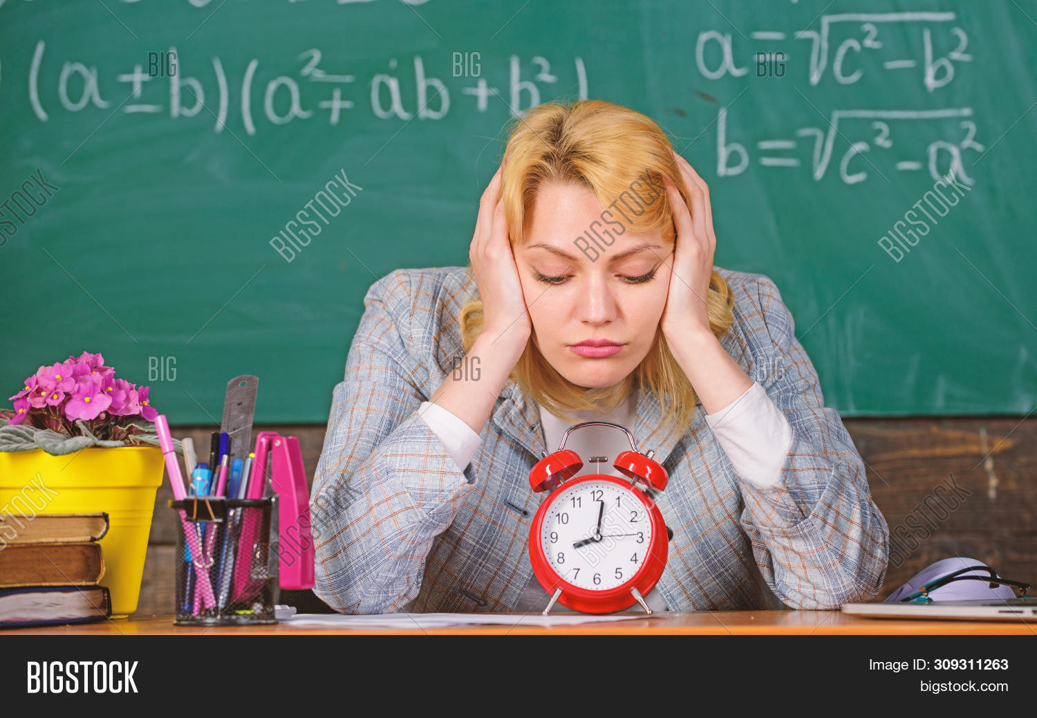 Teacher Alarm Clock. Image & Photo (Free Trial) Bigstock