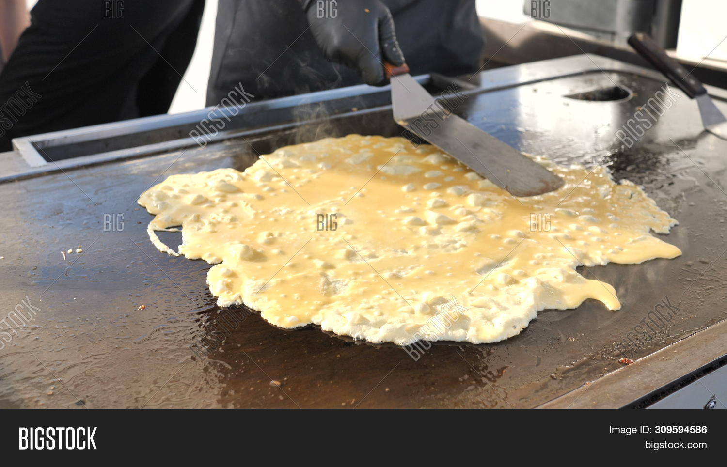 Street Food Making Image Photo Free Trial Bigstock