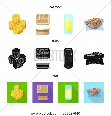 Isolated Object Of Farm And Agriculture Icon. Collection Of Farm And Technology Vector Icon For Stoc