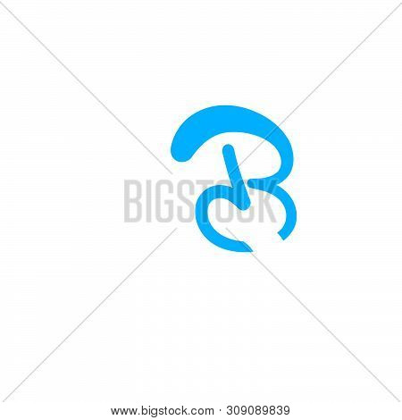 Abstract Number 3 Symbol Line Logo Vector Unique Unusual Luxury Simple Design Concept