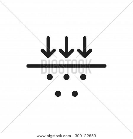 Membrane Icon. Fabric Symbol Membrane. Protection Material.