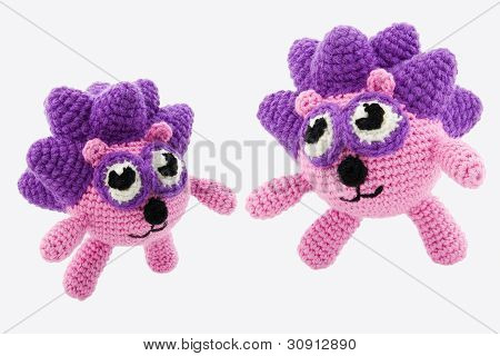 สอง Hedgehogs โครเชต์