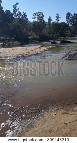 Beautiful View Of Chaparai Jal Vihari Waterfall In Araku Valley