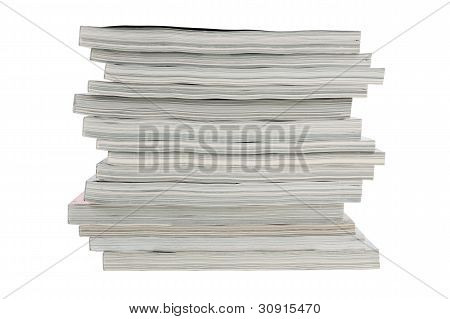 Stack Of Old Magazines Unnecessary