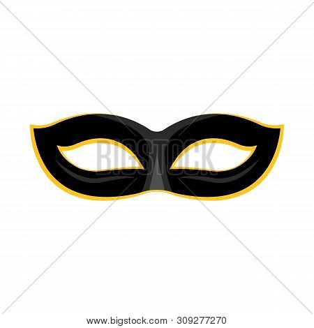 Isolated Object Of Carnival And Theatrical Icon. Set Of Carnival And Mystery Stock Vector Illustrati