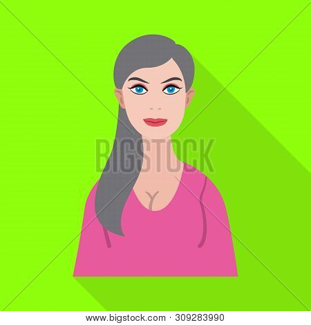 Vector Design Of Profile And Portrait Icon. Set Of Profile And Profession Vector Icon For Stock.