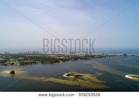 Aerial View Of Perdido Key, Florida And Ono Island, Alabama Beaches