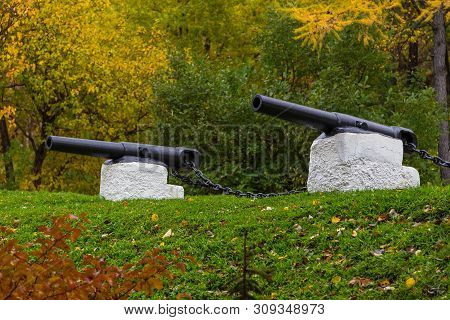 Petropavlovsk-kamchatsky, Russia- 05 October 2014: View Of The Memorial Complex Sopki Nikolskoy, Mai
