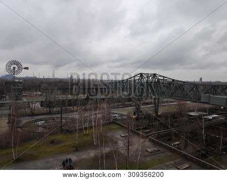 View From A Blast Furnance In Duisburg, Germany
