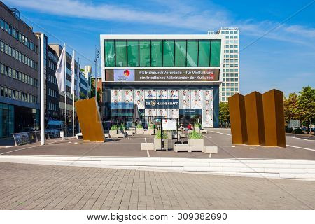 Dortmund, Germany - July 04, 2018: German Football Museum Or Dfb-museum Is The National Museum For G