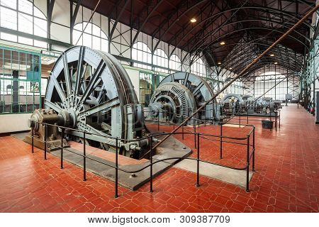 Dortmund, Germany - July 04, 2018: Zeche Zollern Is A Decommissioned Hard Coal Mine Complex In The N