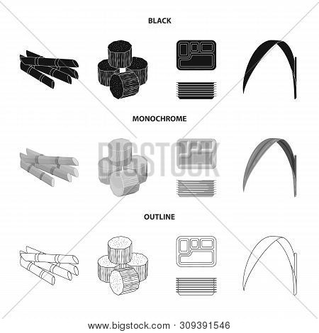 Vector Illustration Of Farm And Agriculture Symbol. Set Of Farm And Technology Vector Icon For Stock