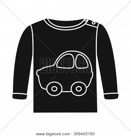 Vector Design Of Raglan And Waistcoat Logo. Collection Of Raglan And Boys Stock Symbol For Web.