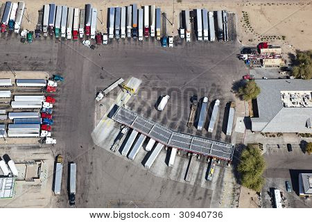 Truck Stop i stacji ważenia