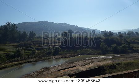 Beautiful Scenery Of Araku Valley, Visakhapatnam District