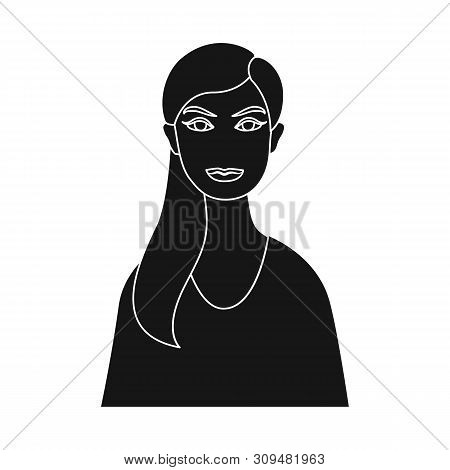 Vector Design Of Photo And Character Icon. Set Of Photo And Face Stock Vector Illustration.