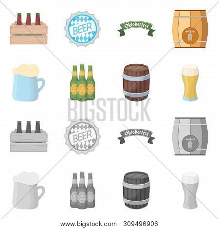 Isolated Object Of Minimal And Pint Icon. Set Of Minimal And Craft Vector Icon For Stock.