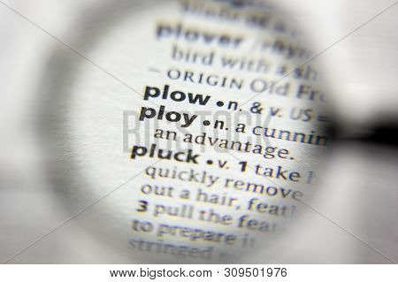 The Word Or Phrase Ploy In A Dictionary