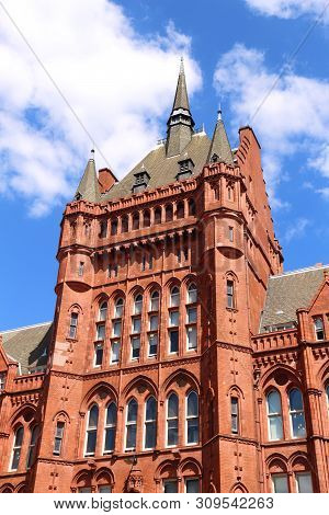 London, Uk - Holborn Bars Building. Grade Ii Listed Victorian Terracotta Building.