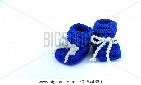 It Is A Baby Boy Concept. Expectation Of The Birth Of A Child.