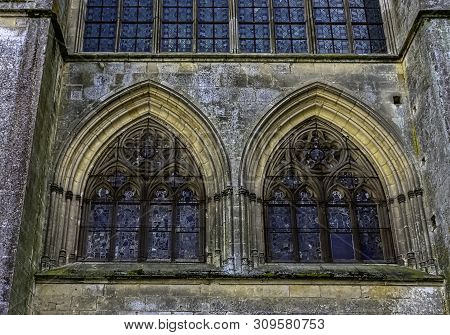 Le Mans, Maine, France - May 28: Cathedral Of Saint Julian (cathedrale St-julien Du Mans) On 28 May 