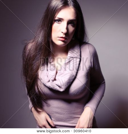 Signora in viola