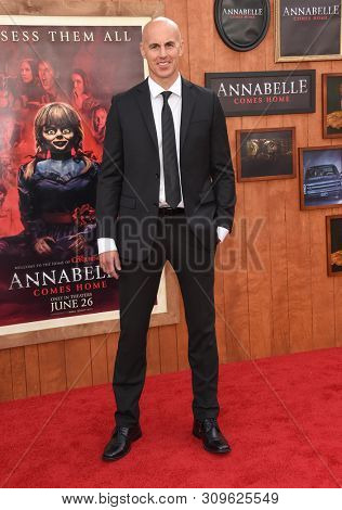 LOS ANGELES - JUN 20:  Douglas Tait arrives to the 'Annabelle Comes Home' World Premiere  on June 20, 2019 in Hollywood, CA