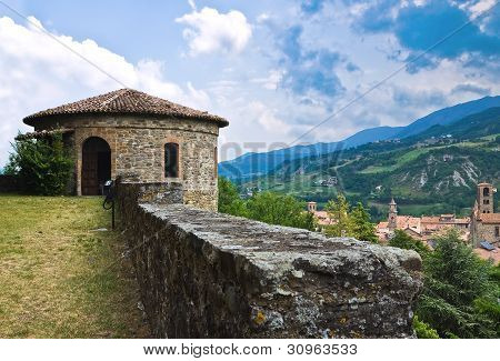 Castillo de Malaspina Dal Verme. Bobbio. Emilia-Romaña. Italia.