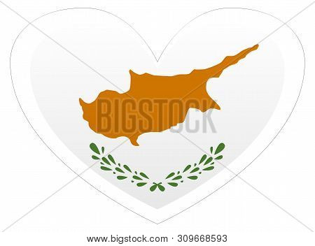 Flag Of Cyprus Officially The Republic Of Cyprus Is Island Country In The Eastern Mediterranean Sea