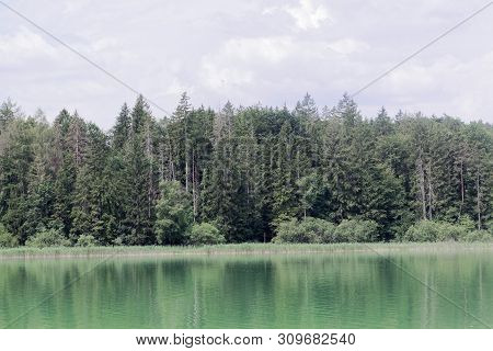 The Ostersee In Bavaria, Southern Germany.
