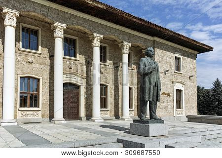 Kovachevtsy, Bulgaria - October 9, 2016: House Museum And Monument Of Communist Leader Georgi Dimitr