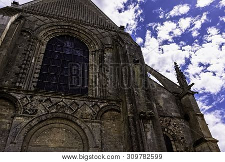 Le Mans, Maine, France - May 28: Cathedral Of Saint Julian (cathedrale St-julien Du Mans) On 28 May 
