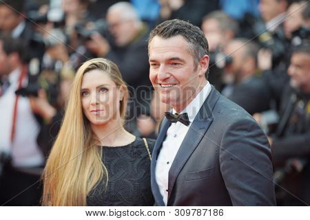 Arnaud Ducret and Claire Francisci  attend the premiere of the movie 