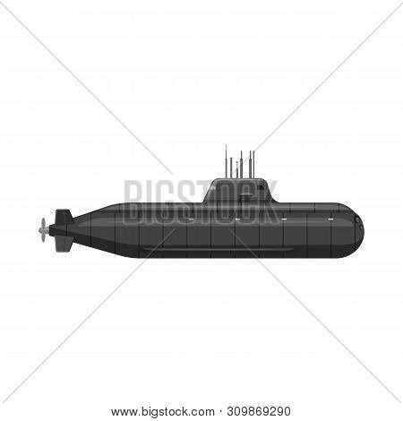 Vector Design Of Army And Deep Icon. Set Of Army And Nuclear Vector Icon For Stock.